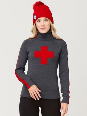 Merino Wool Krimson Klover Womrms Turtleneck